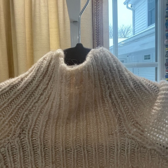 Free people turtleneck, long tunic, or dress and cream - Picture 8 of 11